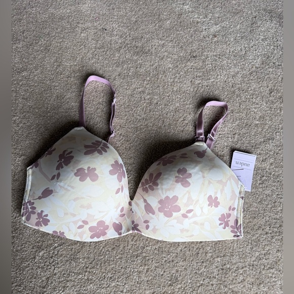 Women’s Auden lightly Lined Wireless Bra Orchid Bloom 36D - Picture 1 of 4